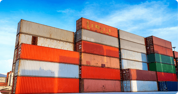 Warehouse workers with packages